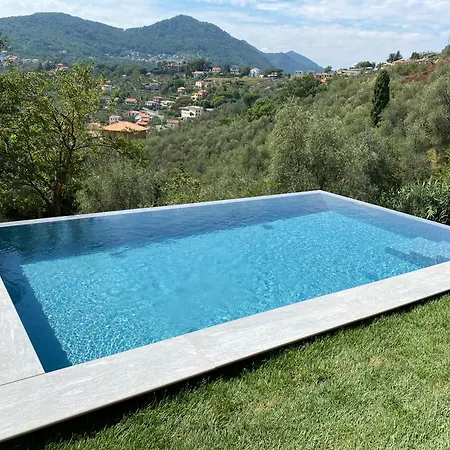Exclusive Romantic Escape Between Cinque Terre And Portofino, Offering Complete Privacy And A Private Infinity Pool Вилла Leivi